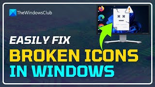 How to fix Broken Icons in Windows 11 001 [upl. by Sheley]