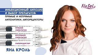 Инъекционный липолиз и выбор препаратов прямые и непрямые липолитики липоредукторы [upl. by Ahsienauq]