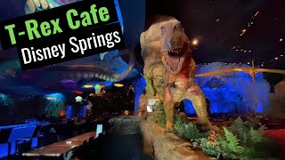 The TRex Cafe at Disney Springs  POV Tour Walt Disney World [upl. by Darwen]