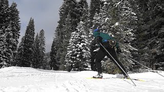 Teton Canyon XC Ski in 4K [upl. by Devinne]