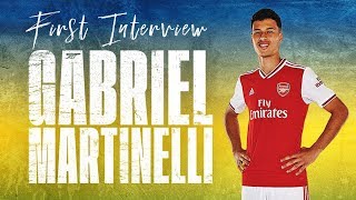 🇧🇷 Gabriel Martinellis first Arsenal interview [upl. by Teodorico436]