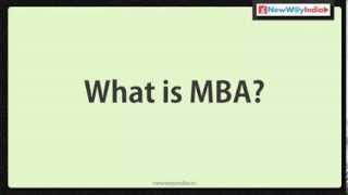 MBA 101  What is MBA  Best MBA Lectures for Beginners  MBA Aspirants 001 [upl. by Taima]