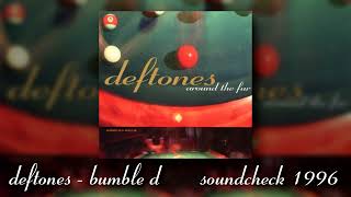 Deftones  Bumble D 1996 Soundcheck [upl. by Lothario]