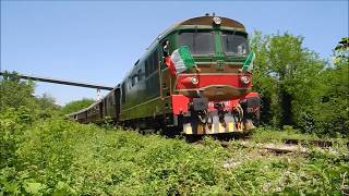 Riapre la Avellino  Rocchetta SAntonio I treni speciali [upl. by Rexanne]