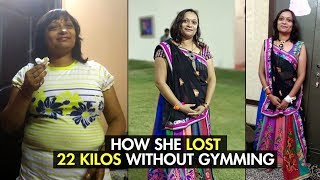 Weight Loss Transformation How I Lost 22 Kgs at Home  Fat to Fit  Fit Tak [upl. by Etnaik]