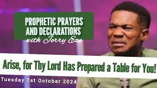 NSPPD LIVE 1 OCTOBER 2024  JERRY EZE NEW MONTH PROPHETIC DECLARATIONS  TUESDAY MORNING PRAYERS [upl. by Tove]