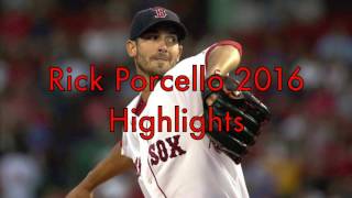 Rick Porcello 2016 Highlights American League Cy Young Winner [upl. by Balbinder]