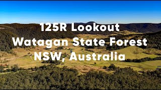 125R Lookout Watagan State Forest NSW Australia [upl. by Ocire229]