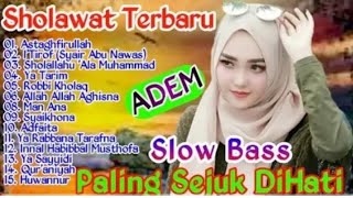 DJ SHOLAWAT TERBARU 2024  SHOLAWAT SLOW BASS PLING SEJUK DI HATI  DJ SHOLAWAT MERDU [upl. by Annim]