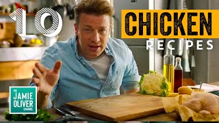 10 Chicken Recipes Dinners amp Ideas With Jamie Oliver [upl. by Munsey]