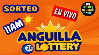 Sorteo ⭐Anguilla Lottery 11 de la Mañana en VIVO de hoy jueves 11 de abril del 2024 [upl. by Eniamrehs]