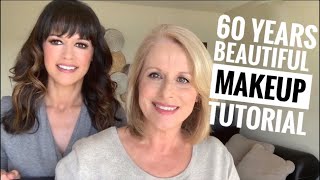 60 Years Beautiful Natural Makeup How To for Mature Women Everyday Makeup Tutorial [upl. by Aerbas418]