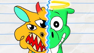 Good Dragon vs Bad Dragon  Boy amp Dragon  Cartoons For Kids  Wildbrain Toons [upl. by Say668]