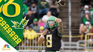 Dillon Gabriel brings valuable experience to Oregon as starting quarterback  NBC Sports [upl. by Lewls452]