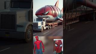 superheroes giant shark evaluated 😱💥 Marvel amp DCAll Characters marvel avengersshortsrobot [upl. by Akiemaj]