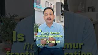 Neck femur fracture can surgery be done in old age fragilityfracture seniorcitizens [upl. by Adniuqal826]