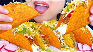 Asmr Nacho Cheese And Ranch Tacos  Crunchy Eating Sounds  Mukbang  ASMR Phan [upl. by Aetnahc]