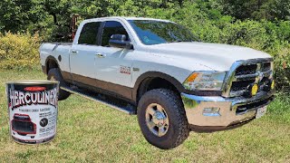 Bed Liner Rocker Panels DIY on the Ram 2500 [upl. by Gora]