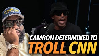 Camron Determined To Embarrass Black Woman Anchor On CNN Says They Shouldnt Have Booked Him 😂 [upl. by Manaker441]