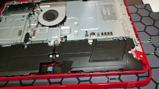 Instalación de SSD y Mantenimiento a equipo HP ENVY Beats All in One 23N010la [upl. by Ahar]