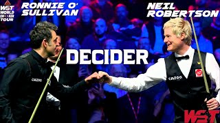 Ronnie OSullivan vs Neil Robertson Champion of Champions Semi Final  Frame 11 decider 2013 [upl. by Aisekal]