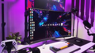 Alienware AW3225QF 1st 32quot OLED [upl. by Yelrak]