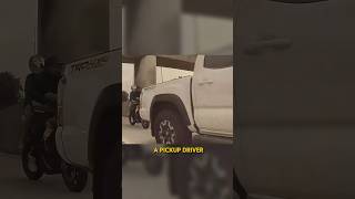 Pickup Driver Merges into HOV lane dashcam [upl. by Mears520]