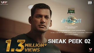 CHAKRA  Tamil Sneak Peek 2  Vishal  Shraddha Srinath  Yuvan Shankar Raja  VFF [upl. by Kolk596]