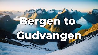 Bergen to Gudvangen  Fjords and Flåm Episode 1 [upl. by Anele]