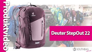 Deuter Rucksack StepOut 22  Produktvideo [upl. by Ahtela979]