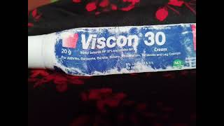 Viscon 30 cream for arthritisBackachestrains khub sohoje sokol betha dur korar upokari cream [upl. by Puna]