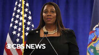 New York Attorney General Letitia James speaks after Trump civil fraud ruling  full video [upl. by Kcirde]