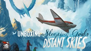 Sleeping Gods Distant Skies UNBOXING [upl. by Arinay569]