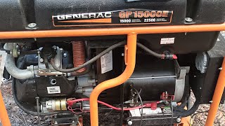 Generac Generator Troubleshooting No Spark No Run GP15000X gregsanswers generac generator [upl. by Chapen]