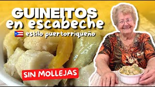 LA MANERA TRADICIONAL DE HACER GUINEOS EN ESCABECHE AL ESTILO PUERTORRIQUEÑO [upl. by Eronel]