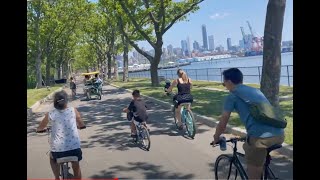 Governors Island New York City Bike Tour [upl. by Shields]