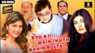 quotKyon Ki Main Jhoot Nahi Bolta Full Movie  Govindas Best Comedy Film  HDquot [upl. by Forbes]