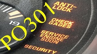 Vlog Codigo P0301 CHECK ENGINE DEL CARRO CODE PO301 MisFire [upl. by Eanert]