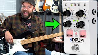 So Easy A Bass Player Can Do It  Digitech SDRUM First Impressions with Chuck Bailey [upl. by Spiers877]