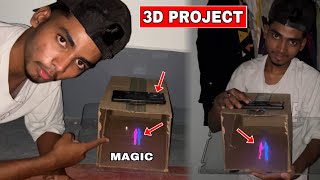 3D Hologram Project Bana Diye 😳 [upl. by Rehposirhc]