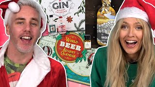 Irish People Try Alcohol Advent Calendars 2020 All 24 Days in One Sitting [upl. by Ihp]