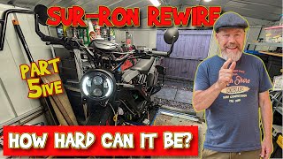 Is rewiring a SurRon difficult How to wire a SurRon brake light the easy way Surron build part 5 [upl. by Leanahtan]