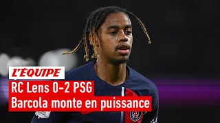 PSG  Barcola estil en train de devenir un homme fort [upl. by Ennagroeg]