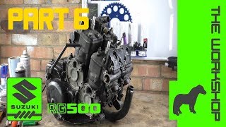 Suzuki RG500 Teardown  Part 6  Clutch [upl. by Naahsar]