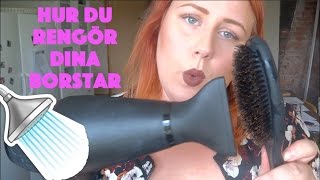 RengoÌˆr dina borstar  tutorial ghd denman och loÌˆshaÌŠrsborste [upl. by Ramey]