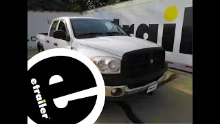 etrailer  How to Set Up Your Curt Front Mount Trailer Hitch Receiver on a 2007 Dodge Ram Pickup [upl. by Releyks]