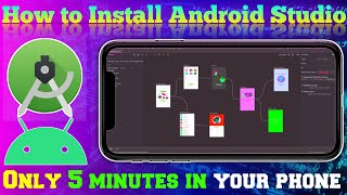 How to install android studio in mobile  Mobile me android Studio Kaise Chalaye  By New Viral [upl. by Bowden]