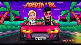 THEBIGDRIP  Puesta Pa Mi  Official video lyric art [upl. by Yrebmik]