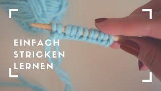 MASCHEN ANSCHLAGEN UND STRICKEN  MASCHENANSCHLAG [upl. by Nav]