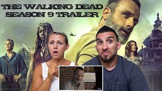 The Walking Dead Season 9 Official ComicCon Trailer REACTION [upl. by Nnairak]